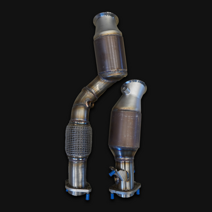HJS 90822060  Edelstahl Downpipe Ø76mm BMW M2 M3 M4 G80 G81 G82 G87, inkl. Competition, Bj. ab 2020